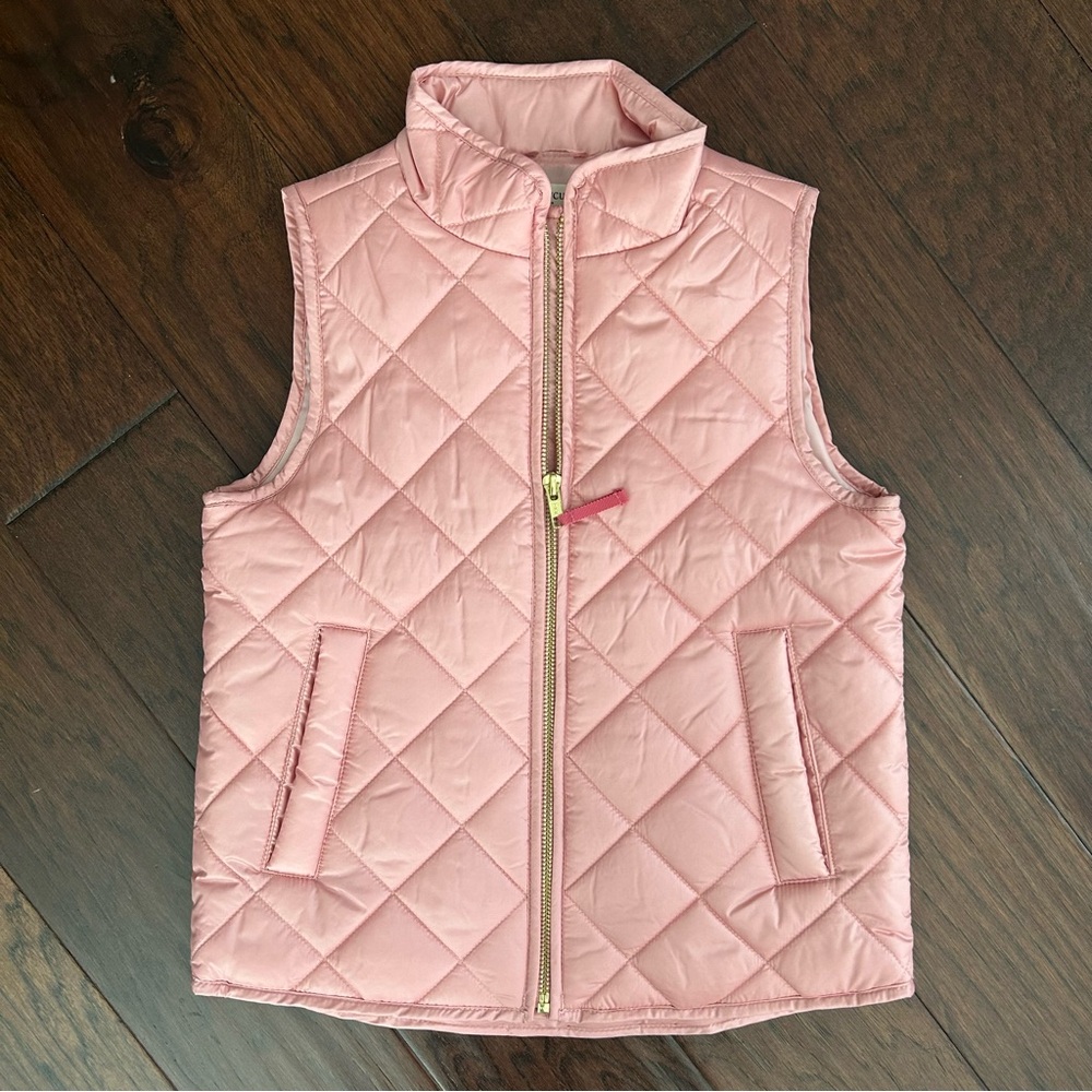Crew cuts Pink Quilted Vest